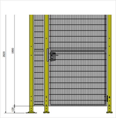 Wire Mesh Decking Fence & Gardening