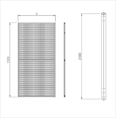 Wire Mesh Decking Fence & Gardening